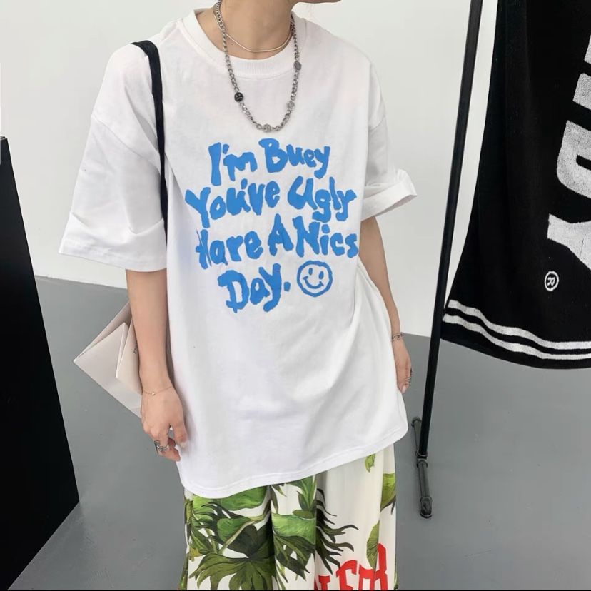 Áo Thun Tay Lỡ I'm Busy - Cotton Form Rộng Freesize Unisex Nam Nữ | Đầy Đủ Hình Ảnh | 1999 Brand | BigBuy360 - bigbuy360.vn