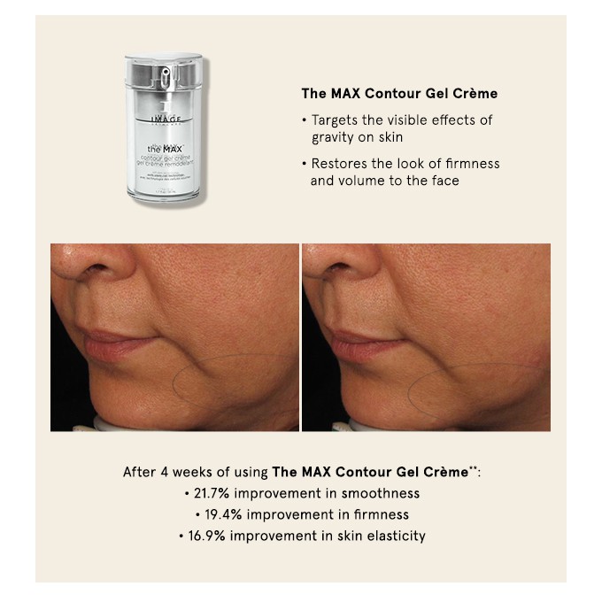 Kem chống nhăn, nâng da chống chảy xệ Image Skincare The MAX Contour Gel Crème 50ml