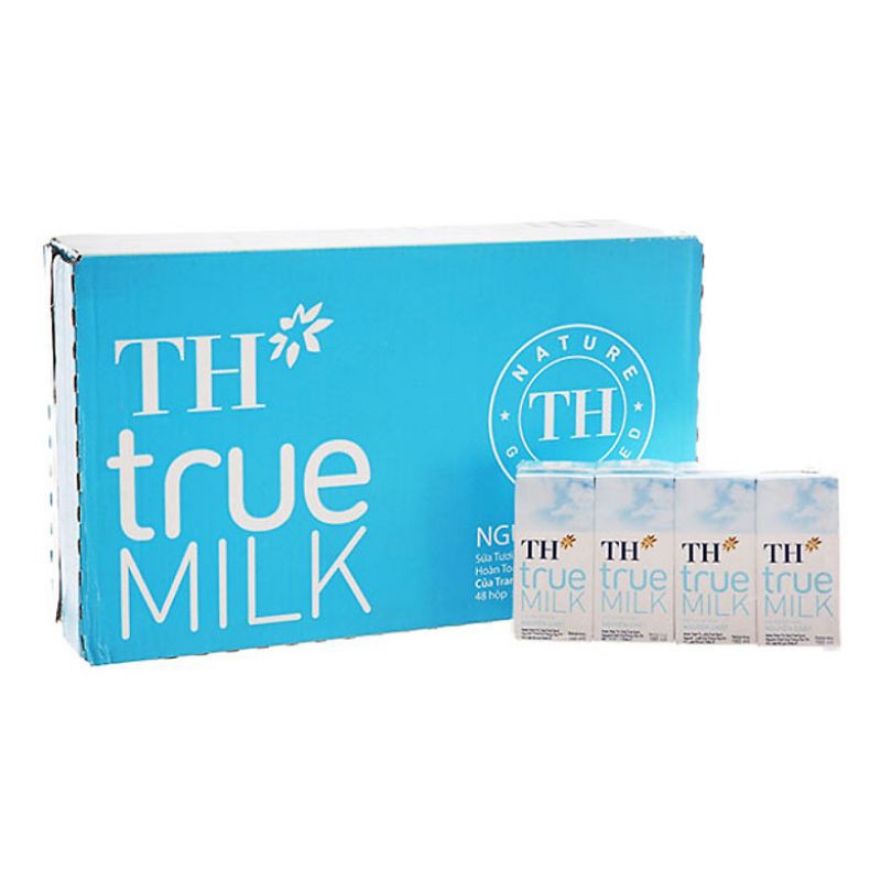 Thùng sữa TH TrueMilk 180ml đủ vị