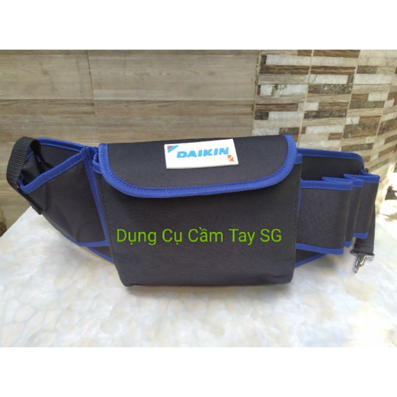 (Rẻ vô địch) Túi đựng đồ nghề thắt lưng đựng khoan pin cao cấp