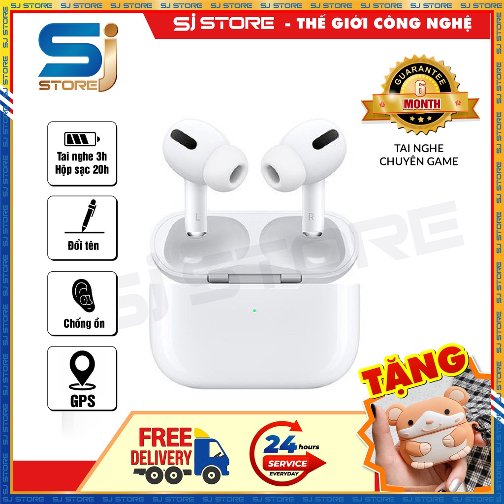 Tai Nghe Bluetooth TWS Siêu Hot - Chống Ồn, Định Vị, Đổi Tên - Bảo Hành 6 Tháng