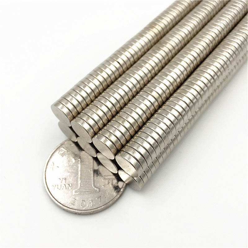 Nam châm viên vĩnh cửu 8x2mm