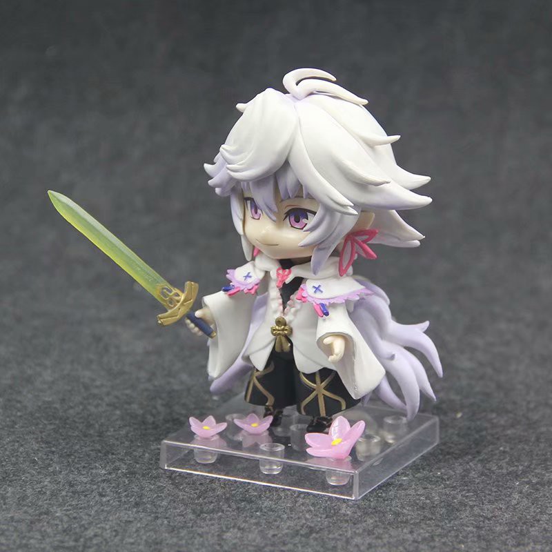 CÓ HÌNH THẬT - Mô Hình Nhân Vật Caster Merlin Flower Magician - Đồ Chơi Mô Hình Nendoroid 970