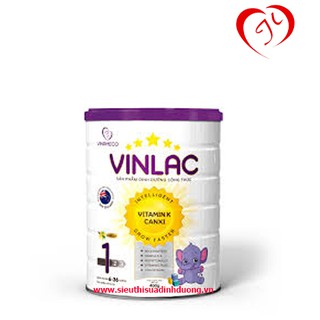 Giá lẻ-sỉ Combo 2 lon Sữa Vinlac số 1 900g