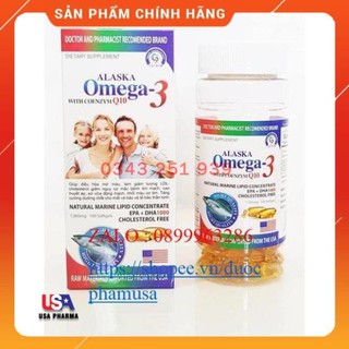 Dầu cá alaska omega 3 tăng cường thị lực .