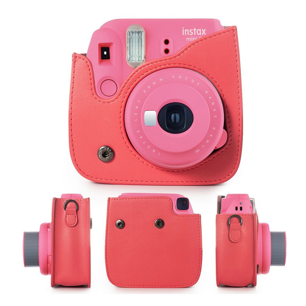 Túi Da Đựng Máy Ảnh Fujifilm Polaroid Instax Mini 8 9