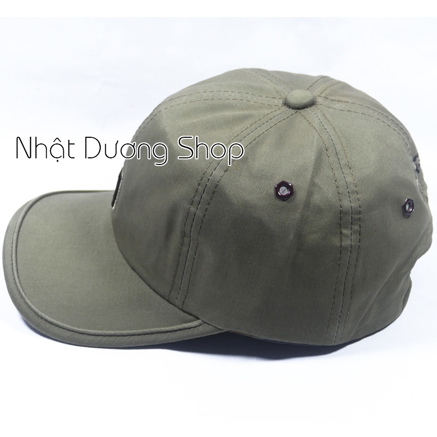 Mũ lưỡi trai ,nón kết có mặt da chữ Z- Chất liệu kaki oát mềm phù hợp cả nam và nữ.