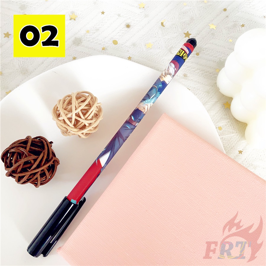 ❀ Bút Bi Q-1 My Hero Academia Độc Đáo ❀ 1 Bút Mực Gel Hình Anime Bakugou Katsuki / Todoroki Shoto