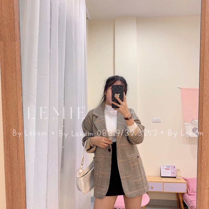 Áo Khoác Vest Blazer Hàn Quốc Mã K034 , Áo Khoác Vest Nữ Hàng 2 Lớp Có Size SM Ảnh Thật Video Lekemqc 🍓 | WebRaoVat - webraovat.net.vn