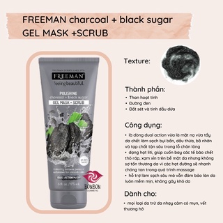 Mặt nạ FREEMAN #195k/tuýp 175ml
