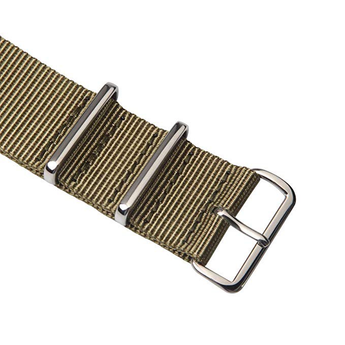 Dây Đeo Đồng Hồ Bằng Vải Bạt Mỏng 20mm In Họa Tiết Naruto 22mm Nato 18Mm