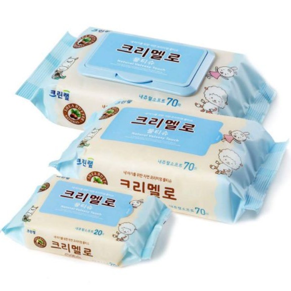 [Mã 267FMCGSALE giảm 8% đơn 500K] Khăn Giấy Uớt Cao Cấp Hàn Quốc Natural Soft Wet Wipes