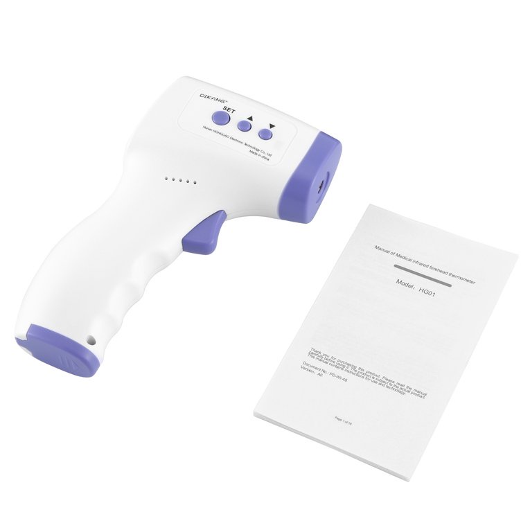 Nhiệt Kế Hồng Ngoại Cầm Tay Không Tiếp Xúc HG01-VI Cho Trẻ Em Và Người Lớn