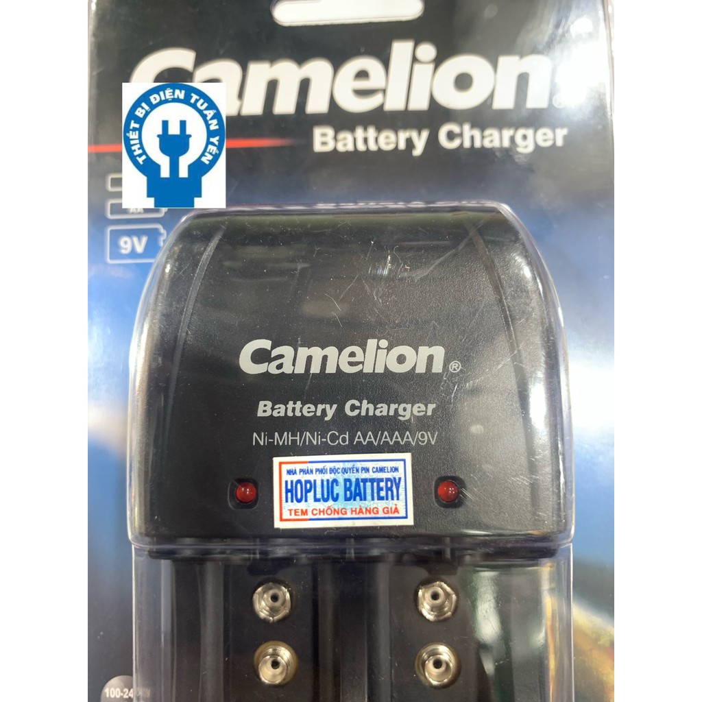 [giao hỏa tốc 1h] Sạc Pin Đa Năng Camelion Pin AA + AAA + 9V BC-0904S