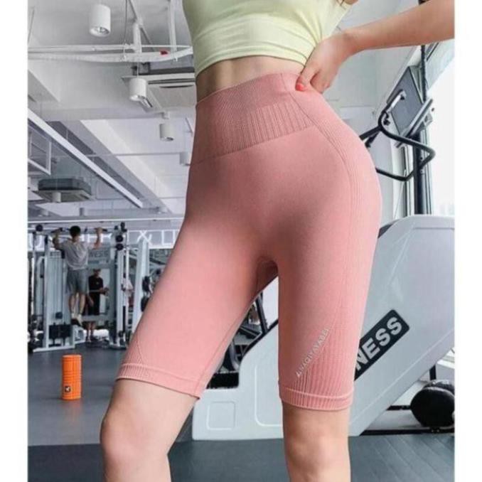 [EMMA] Quần Legging Đùi Gym Naqi Chun Mông Siêu Hot [ĐỒ TẬP]