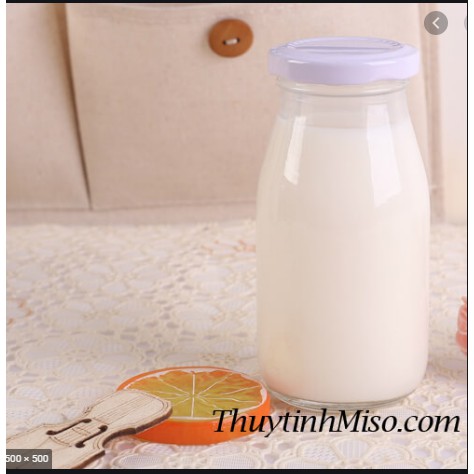 Chai , lọ thủy tinh  nắp thiếc loại 200ml, 300ml, 500ml, 1000ml