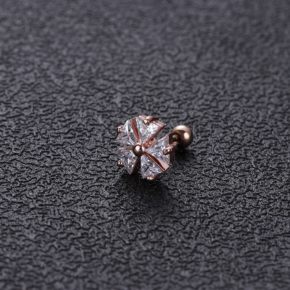 Khuyên Xỏ Sụn Tai Thời Trang|Khuyên Tai Kiểu Dàn Giáo Helix 28 Phong Cách Gợi Cảm