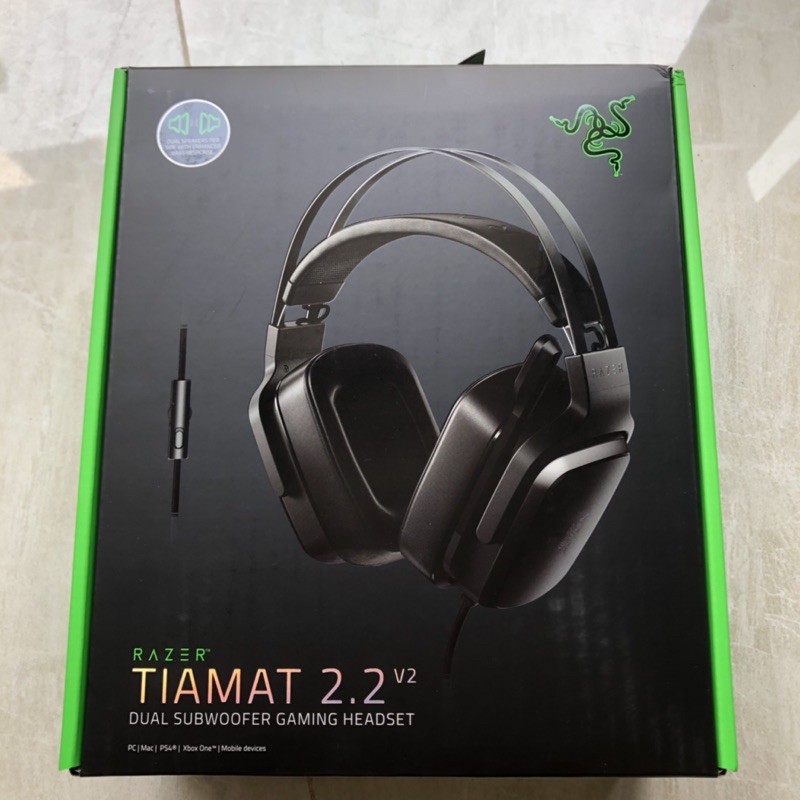 Tai nghe gaming Razer Tiamat 2.2 V2 (mới 100%) hàng chính hãng