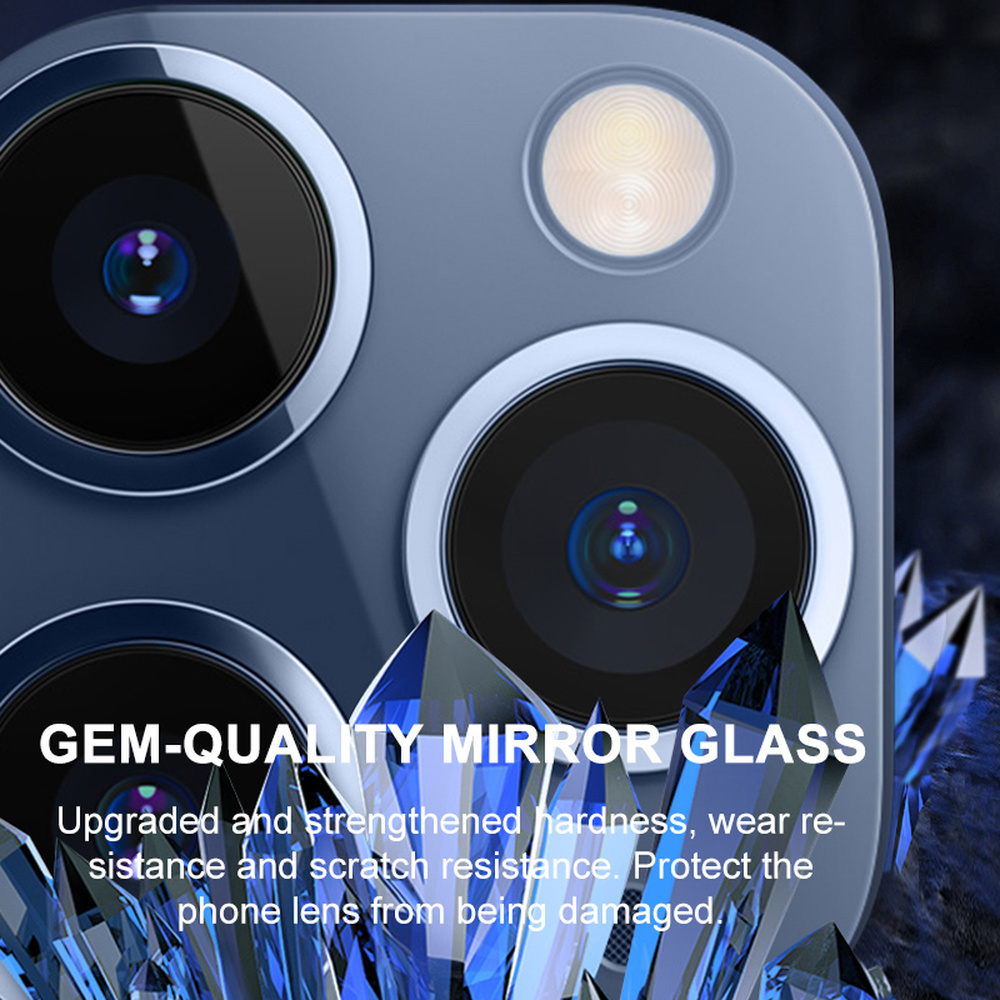 Kính cường lực máy ảnh mặt sau trong suốt 3D Bảo vệ màn hình cho Iphone 13 Pro max 13mini 11 Pro max 12 Pro Max Film Tempered Glass