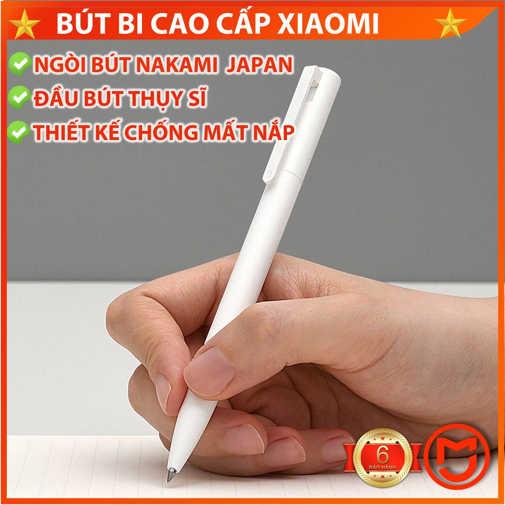 [MỚI VỀ] Bút bi cao cấp Xiaomi,  thiết kế thông minh, ngòi bút Thụy Sĩ, Ruột bút Nakami Nhật Bản.