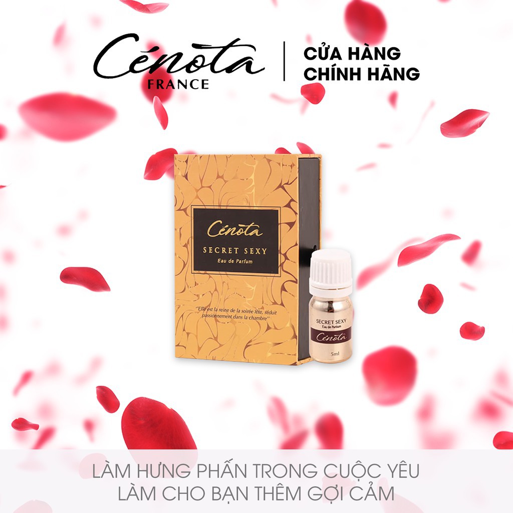 [QUÀ TẶNG CHUN TÓC HQ SIÊU DÀY DẶN] Nước hoa vùng kín, nước hoa vùng kín chính hãng, tinh dầu thơm Cenota Secret Sexy 5m