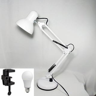 Đèn Học Kẹp Bàn Pixar Chọn Màu – Chống Cận Thị - Đọc Sách, Làm Việc - Chống Chói, Lóa Mắt+ Tặng Kèm Bóng Đèn