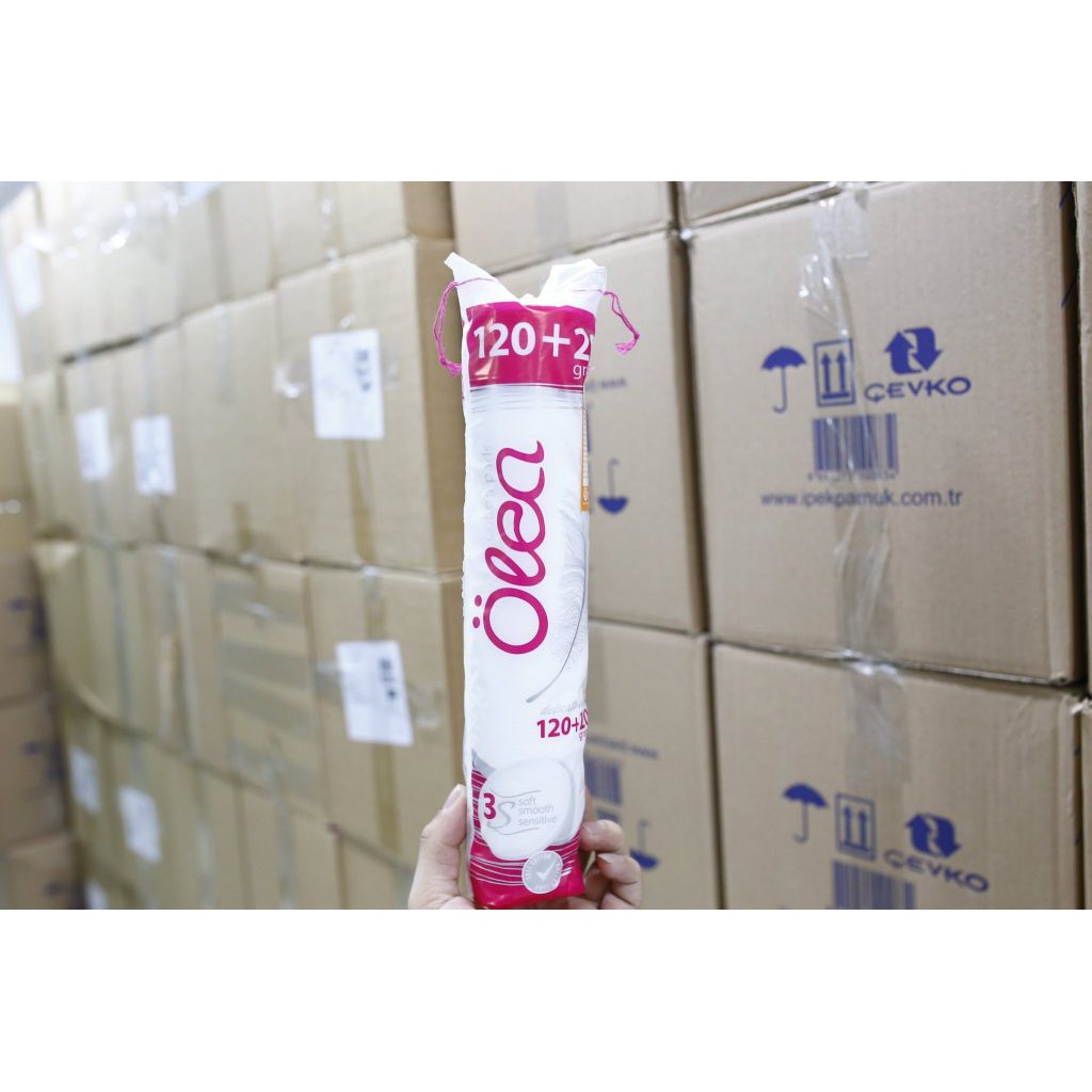 Bông Tẩy Trang Olea Cotton Pads (140 Miếng)