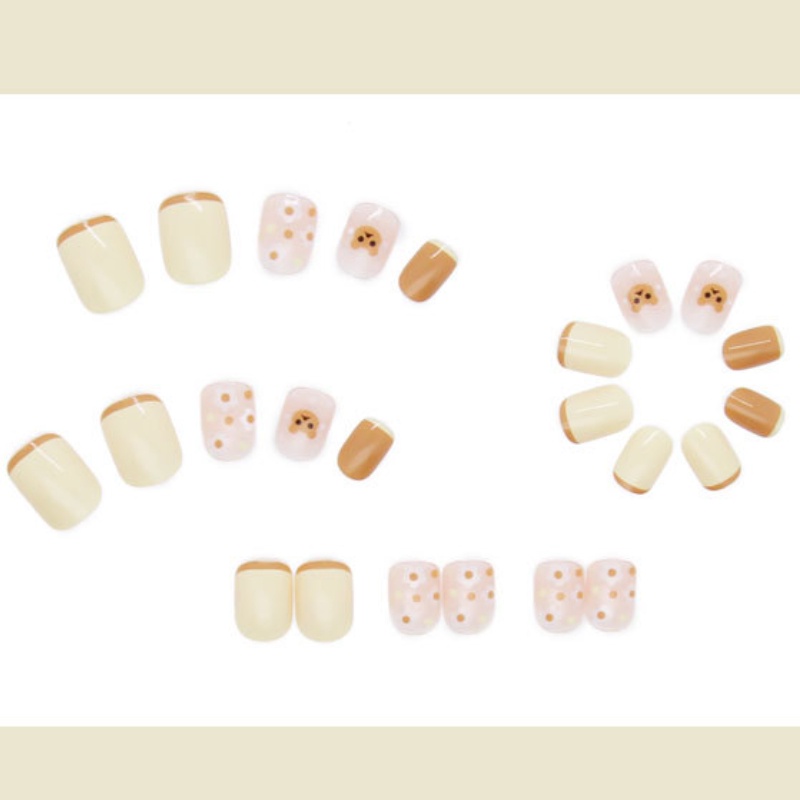 Set 24 Móng Tay Giả Có Thể Tháo Rời Chất Lượng Cao