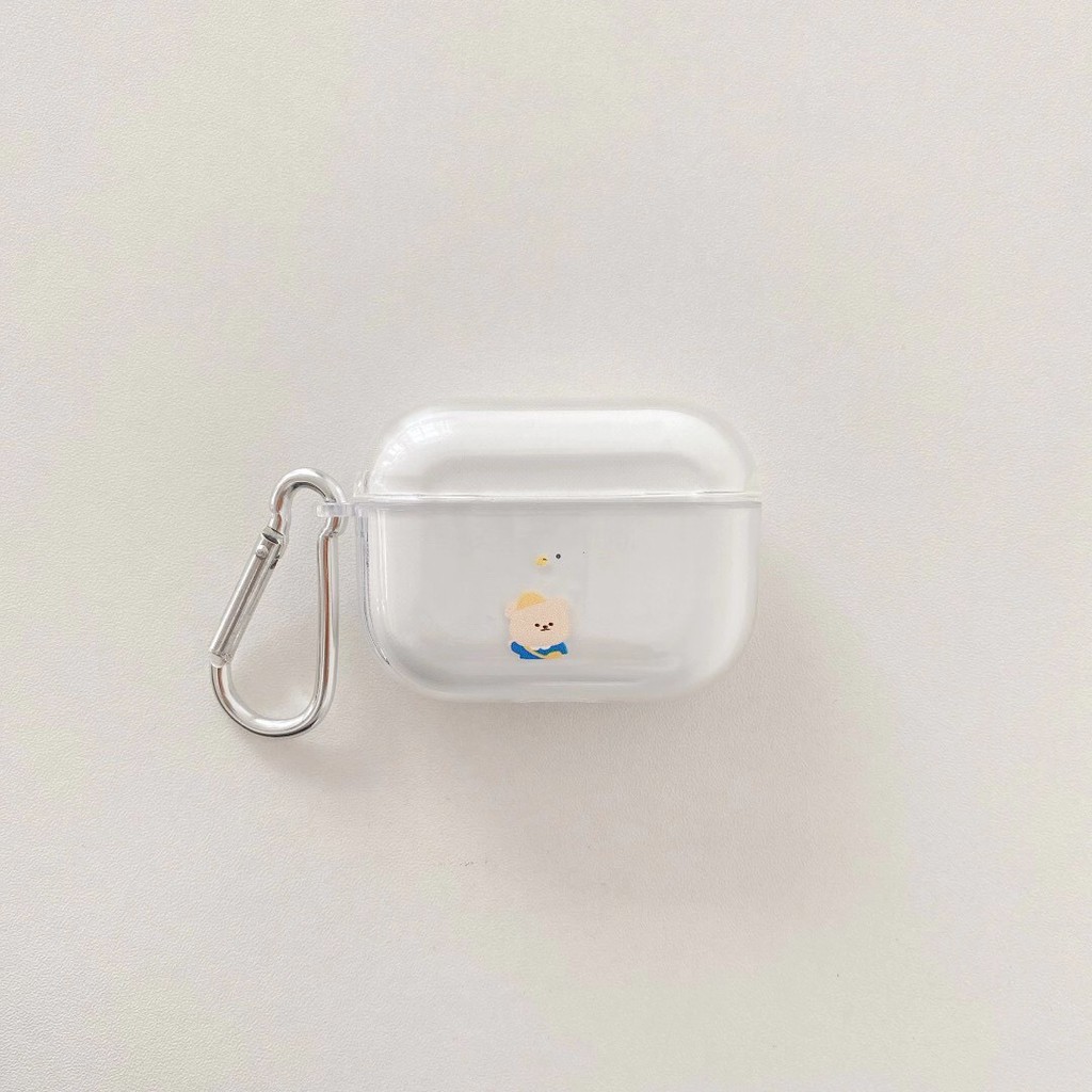 Vỏ Bảo Vệ Hộp Đựng Tai Nghe Airpods Pro Hình Gấu Đáng Yêu Kiểu Nhật Hàn Ốp | BigBuy360 - bigbuy360.vn
