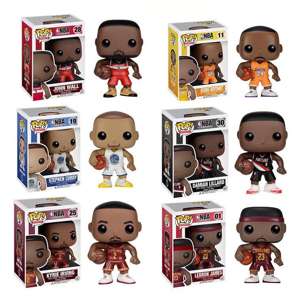 Basketball Nba World Star Pvc Action Figure Model Toy