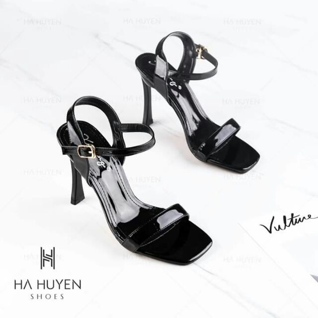 Sandal gót dẹt cong mới 7cm