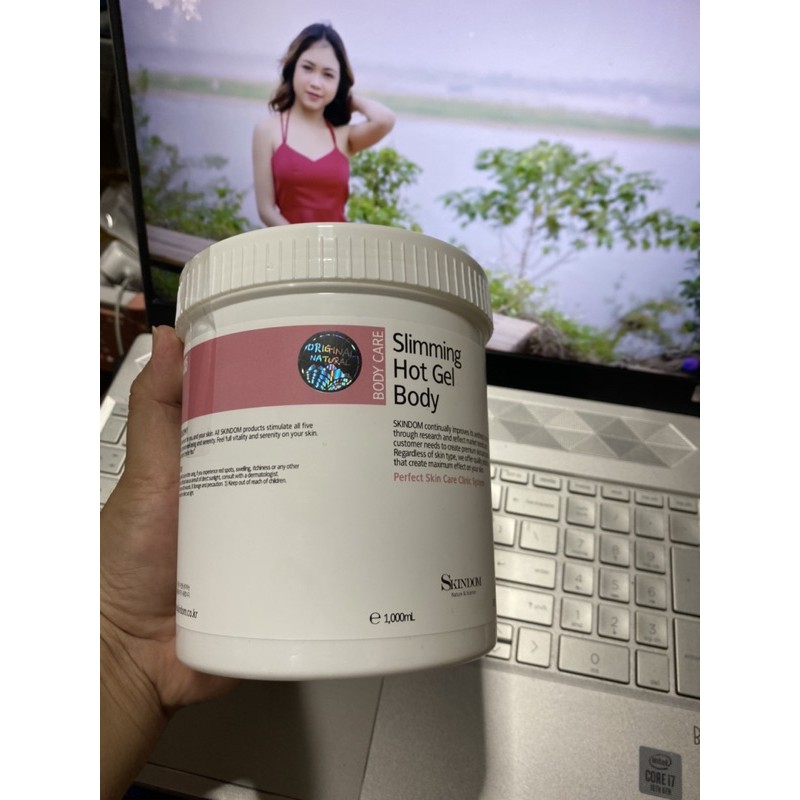 Kem Giảm Béo Skindom hũ lớn 1000g Hàn Quốc