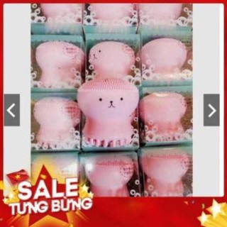 Cọ Rửa Mặt Bạch Tuộc Massage Sạch Da Mặt