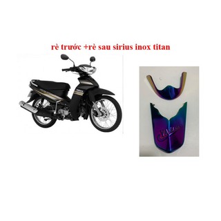 ✅ ỐP MŨI DÈ XI TITAN SIRIUS ( BẢO VỆ DÈ TRƯỚC SAU –GIÁ 1 BỘ) ✅ (hình thật)