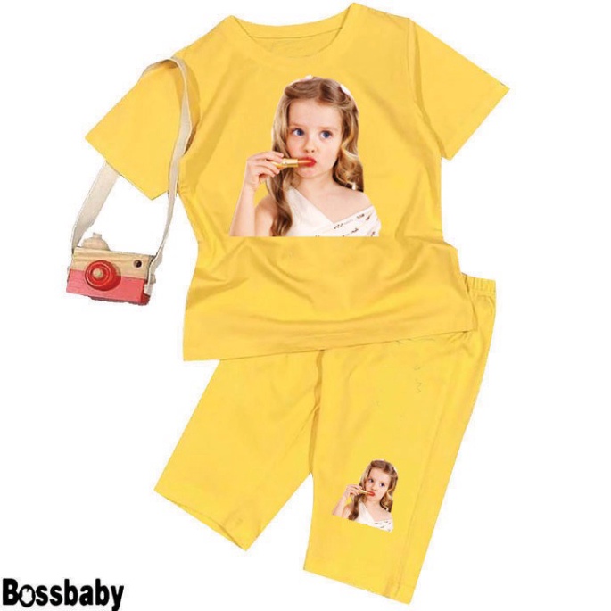 ( Khuyến mãi ) Bộ Đồ bé gái tô môi son siêu hót cho bé từ 6kg-29kg.BDBG42. .