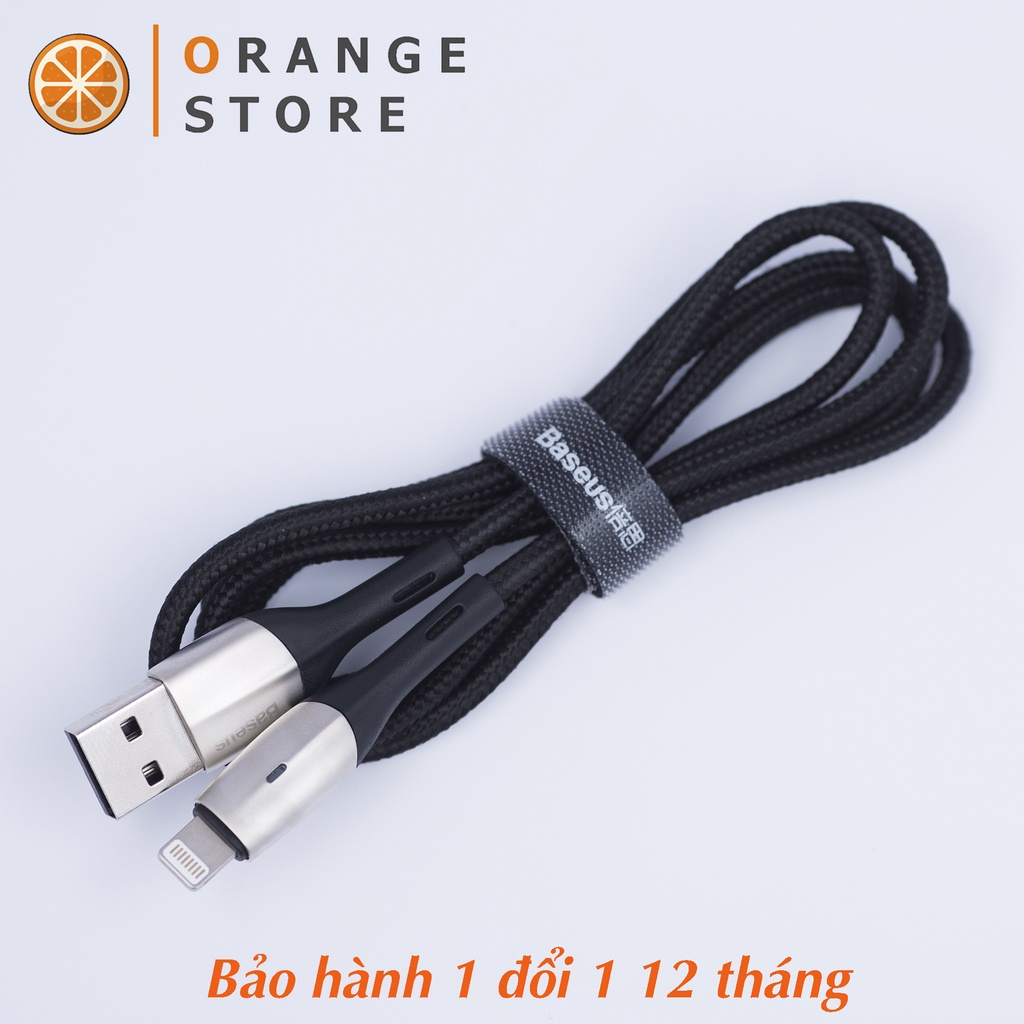 Dây sạc iphone Baseus sạc nhanh 2.4A dây sạc iphone dài 1M/2M hỗ trợ sạc ipad/iphone/6/7/8/x/xs/xsmax/11/11pro...