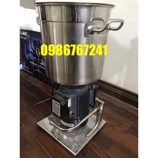 Máy xay rau má, xay cháo, tỏi ớt nồi inox cao 25 cm