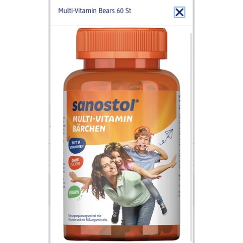 Kẹo Sanostol Mẫu Mới