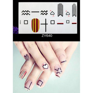 Sticker dán trang trí móng tay xinh xắn