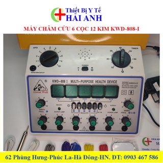MÁY CHÂM CỨU 6 CỌC 12 KIM KWD-808-I - MÁY ĐIỆN CHÂM