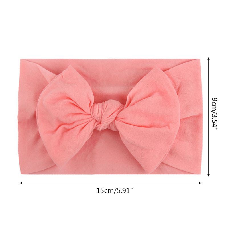 Set 5 Băng Đô Nơ Co Giãn Đáng Yêu Cho Bé Gái