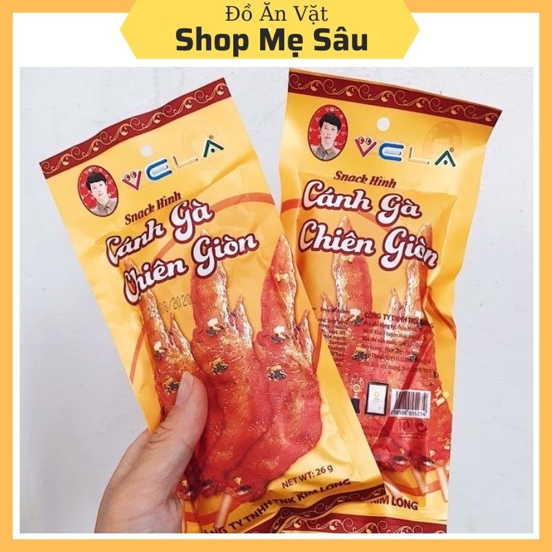 [Mã 267FMCGSALE giảm 8% đơn 500K] Snack Cánh Gà 💖 FREESHIP 💖 Bim Bim Hình Cánh Gà Thơm Cay