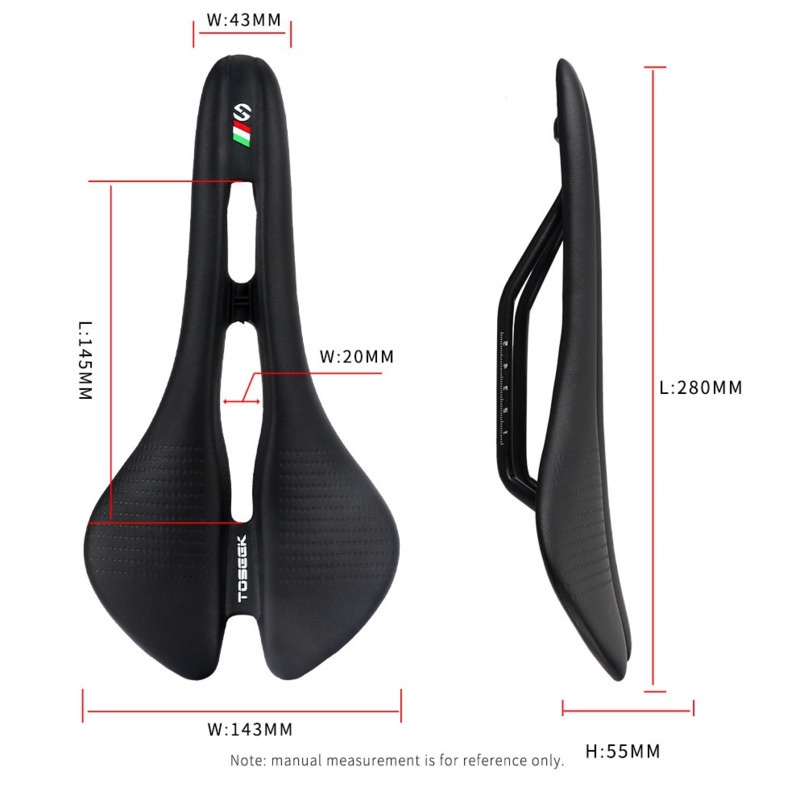 Yên Xe Đạp Siêu Nhẹ 7 Màu Tùy Chọn Cao Cấp