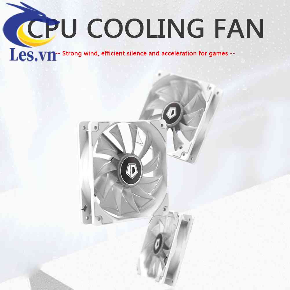 Quạt TảN NhiệT XF-12025 120mm 4Pin Cho CPU MáY TíNh