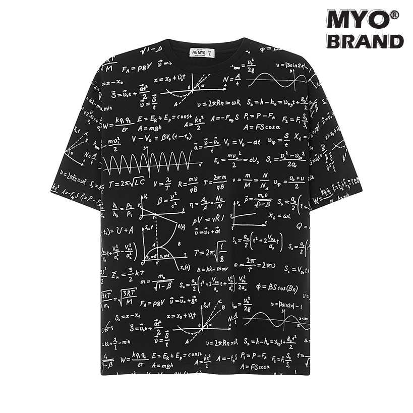 Áo Thun MYO Formulas Đen | BigBuy360 - bigbuy360.vn