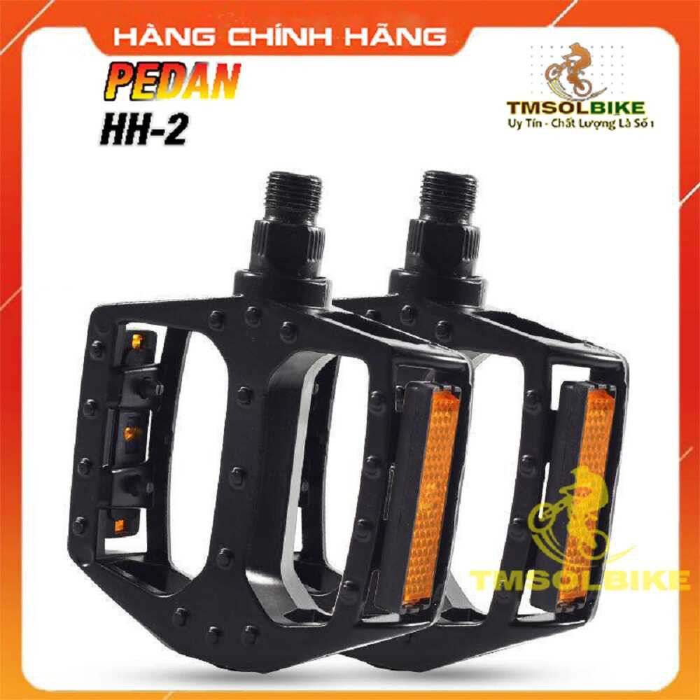 Cặp Pedan Bàn Đạp Xe Đạp Hợp Kim Nhôm Cao Cấp Siêu Nhẹ Chống Truợt HH-2 – Hàng Chính Nhập Khẩu