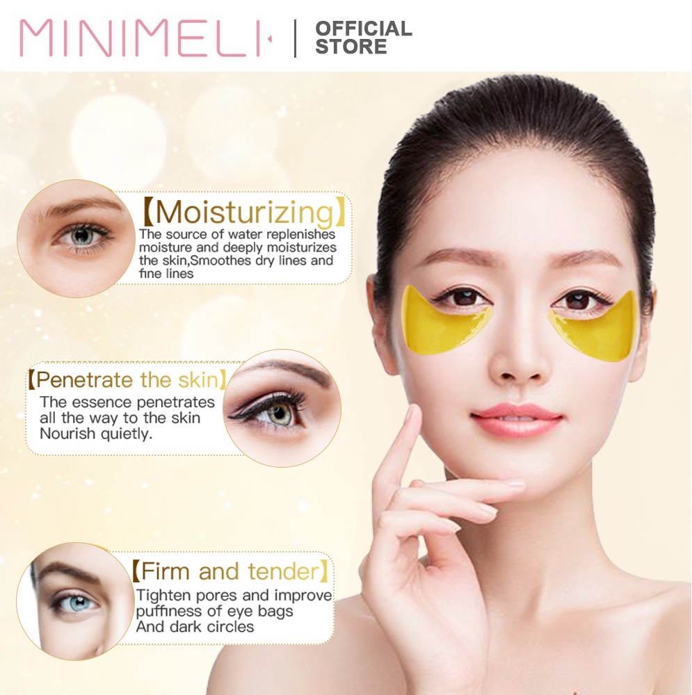 MINIMELI Mặt Nạ Mắt Collagen Vàng 10g Làm Mờ Thâm Quầng Mắt | WebRaoVat - webraovat.net.vn