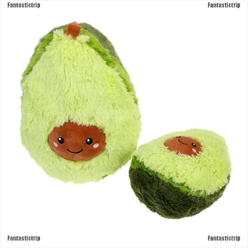 Fantastictrip Avocado fruits plush toys stuffed dolls cushion pillow for kids children gift