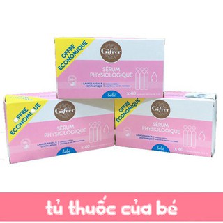 Nước muối sinh lý Gifrer Pháp Hồng