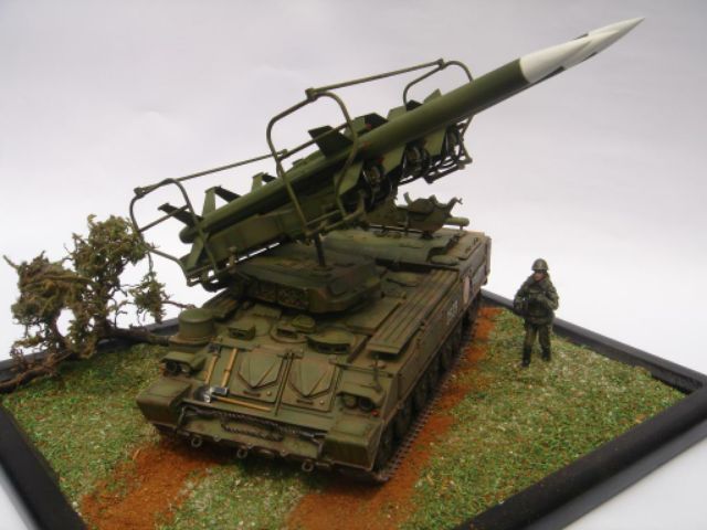 Trumpeter 00361 Mô Hình Tên Lửa Phòng Không 1/35 Russian SAM-6 Anti-aircraft Missile